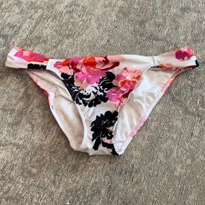 Victoria secret floral swim bottoms